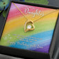 Forever Love Necklace - Happy Birthday Awesome Daughter