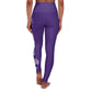 Gaskins Purple High Waisted Yoga Leggings