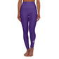Gaskins Purple High Waisted Yoga Leggings