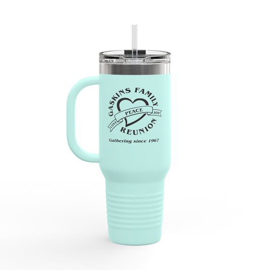 Gaskins 40oz Custom Insulated Travel Mug