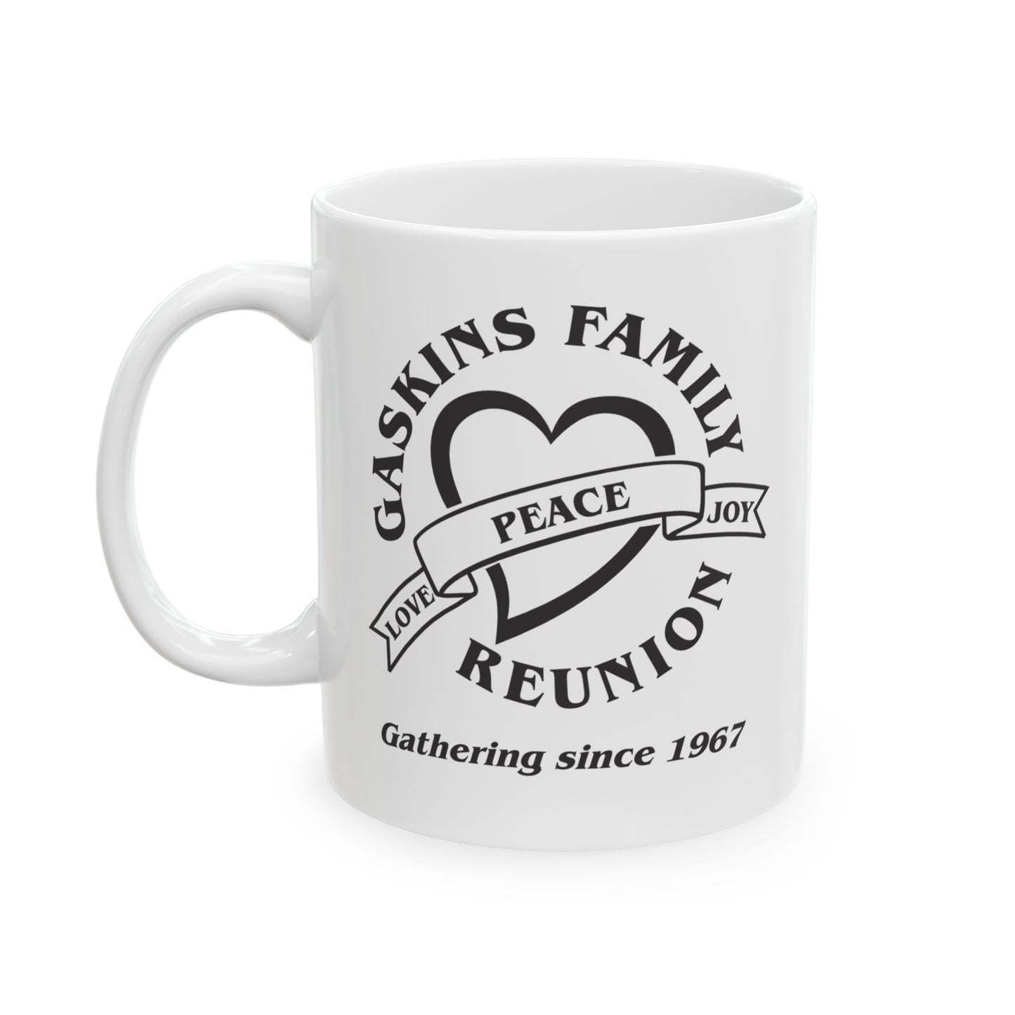 Personalized Family Tradition Ceramic Mug - Celebrate Togetherness (11oz, 15oz)