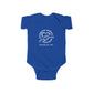Gaskins Custom Infant Fine Jersey Body Suite, white logo