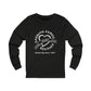 Gaskins Reunion Long Sleeve Tee - Love, Peace, Joy with White logo
