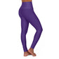 Gaskins Purple High Waisted Yoga Leggings