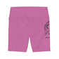 Gaskins Pink Workout Shorts for Women, bold, cool, chill