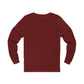 Gaskins Reunion Long Sleeve Tee - Love, Peace, Joy with White logo