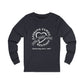 Gaskins Reunion Long Sleeve Tee - Love, Peace, Joy with White logo