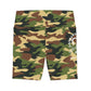 Gaskins Camo Workout Shorts for Women, bold, cool, chill