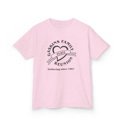 Gaskins Kids Tee - Vibrant Designs for Family Reunions and Birthday Celebrations