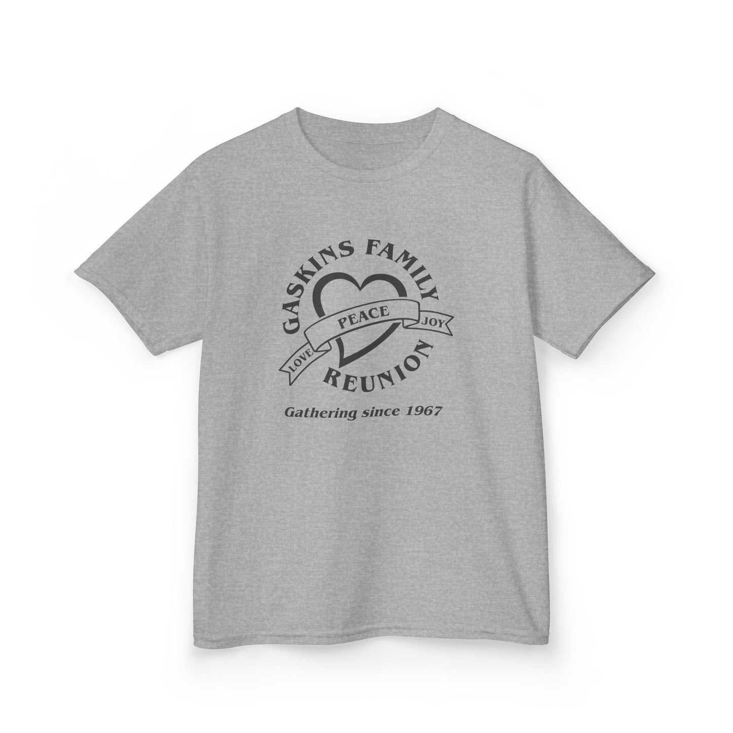 Gaskins Kids Tee - Vibrant Designs for Family Reunions and Birthday Celebrations