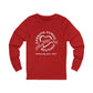 Gaskins Reunion Long Sleeve Tee - Love, Peace, Joy with White logo
