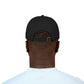 Aerial Photography Embroidered Baseball Cap — USA Flag Text