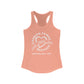 Gaskins Family Reunion Racerback Tank - Celebrating Love, Peace & Joy Since 1967 - White logo