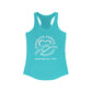Gaskins Family Reunion Racerback Tank - Celebrating Love, Peace & Joy Since 1967 - White logo