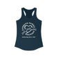 Gaskins Family Reunion Racerback Tank - Celebrating Love, Peace & Joy Since 1967 - White logo
