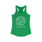 Gaskins Family Reunion Racerback Tank - Celebrating Love, Peace & Joy Since 1967 - White logo