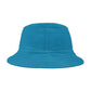 Gaskins Family Turquoise Reunion Bucket Hat - white logo