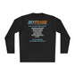 Aerial Photography Long Sleeve Tee — "SkyFrame Aerial Photographers" Logo & Services