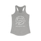 Gaskins Family Reunion Racerback Tank - Celebrating Love, Peace & Joy Since 1967 - White logo