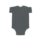 Gaskins Custom Infant Fine Jersey Body Suite, white logo
