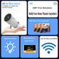 Mini Portable Projector - 260 ANSI | 1080P &amp; 4K Supported | 5G WiFi | Bluetooth | 180° Rotation | Home &amp; Outdoor Cinema