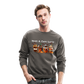 Halloween Latte - Crewneck Sweatshirt - asphalt gray