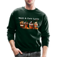 Halloween Latte - Crewneck Sweatshirt - forest green