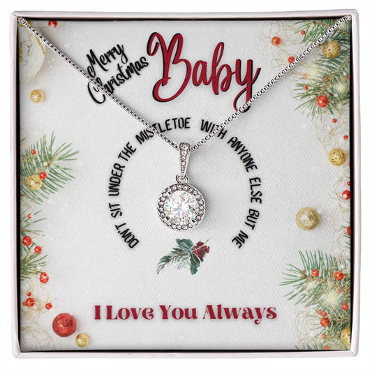 Eternal Hope Necklace for the Love of your Life - Merry Christmas Baby