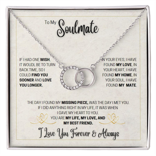 Perfect Pair Necklace - Soulmate - Missing Piece