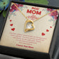 Forever Love Necklace, white gold/yellow gold, Mother's Day from son or daughter
